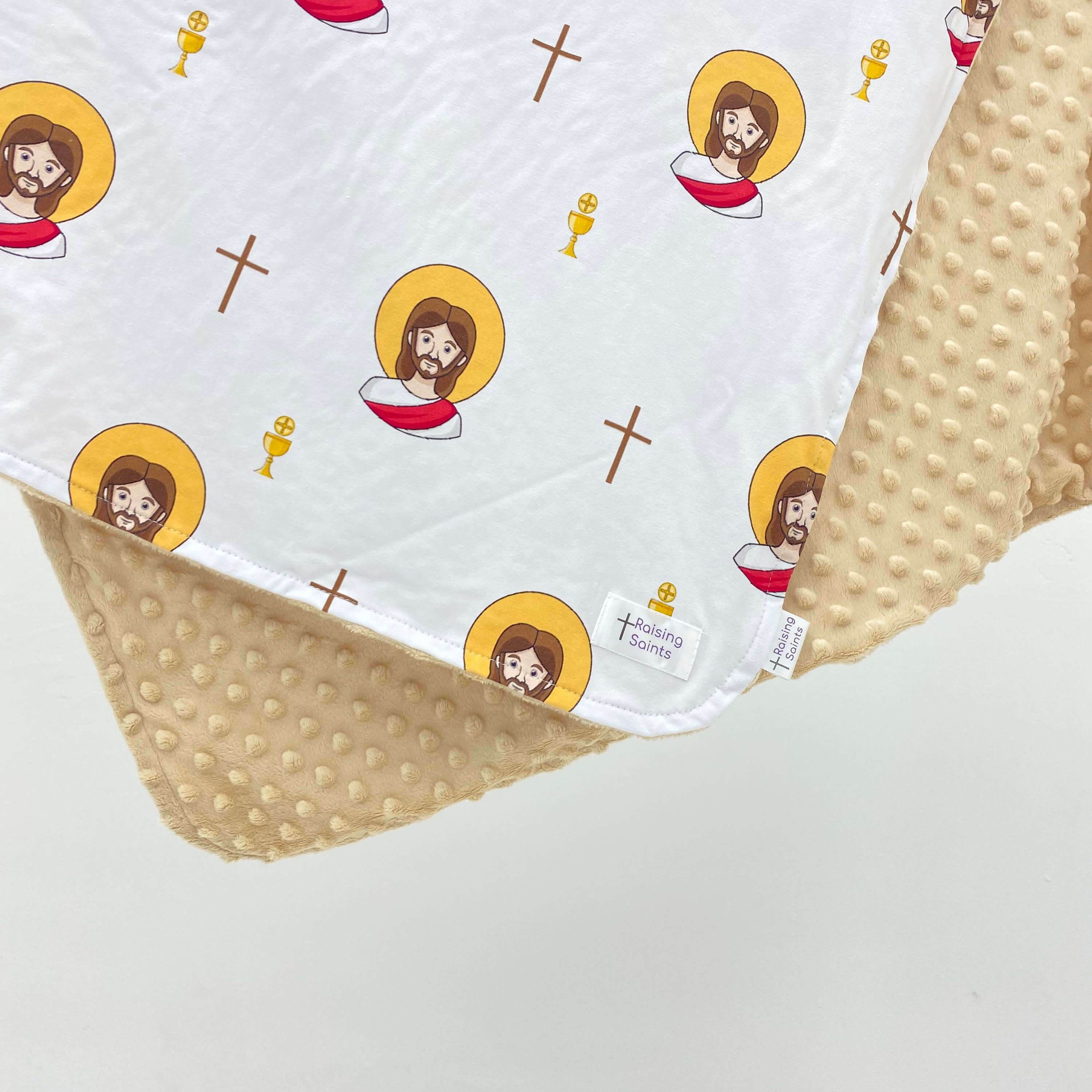 Raising Saints Christian Themed Baby Blankets