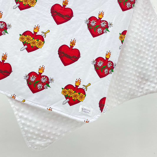 Sacred Hearts Blanket